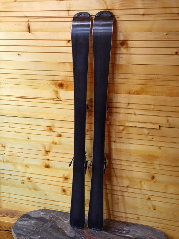 LYŽE ROSSIGNOL PURSUIT JR 120CM + LYŽIARKY SALOMON T3 ORANGE 23MP